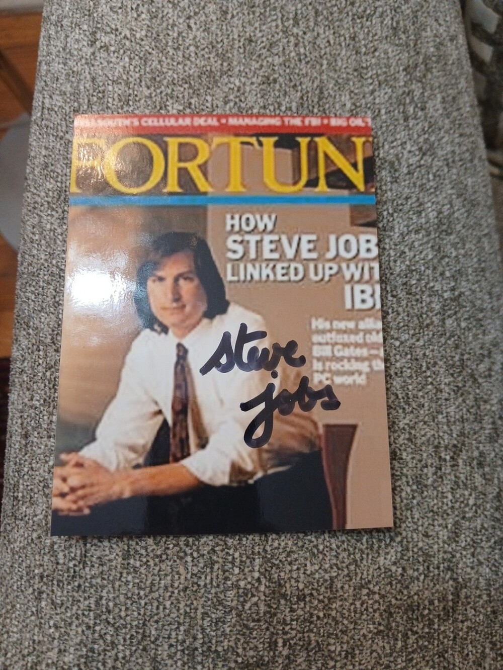 Steve Jobs Autograph